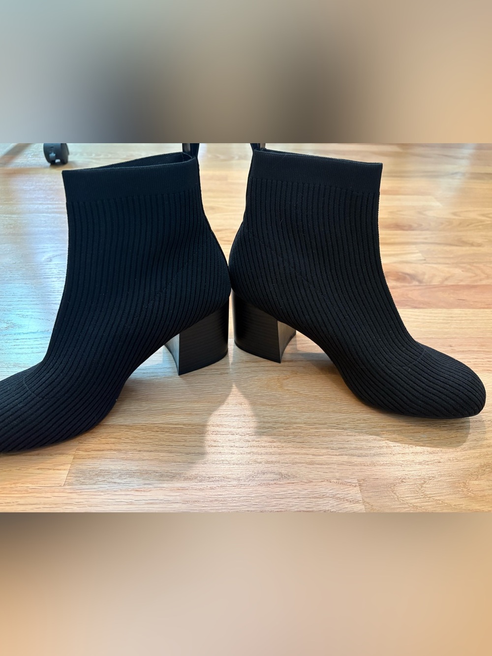 Lauren Conrad Memory Foam Stretch Knit Ankle Bootie 8.5